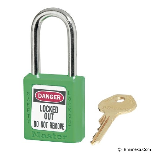 MASTER LOCK Thermoplastic Safety Lockout 410 - Green